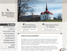 Tablet Screenshot of ottilienkapelle.ch